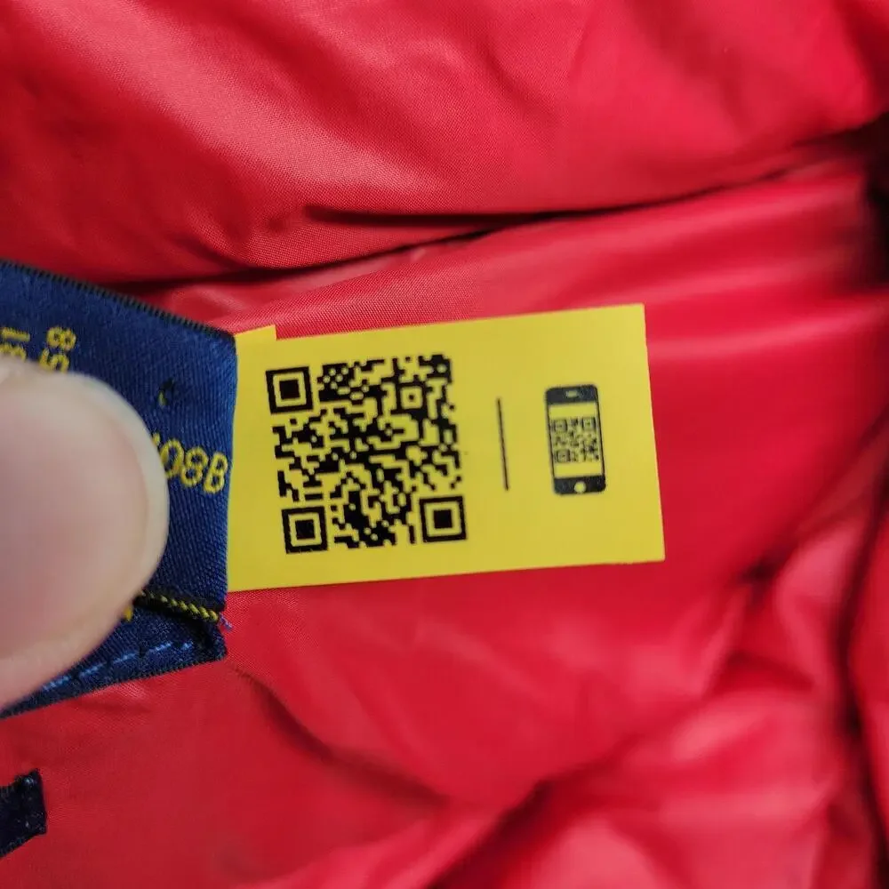 NWOT Polo Ralph Lauren El Cap Jacket 2XB Red Down Puffer Full Zip Hooded